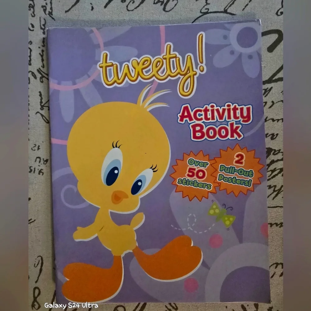 Looney Tunes Tweety Bird Activity Book New